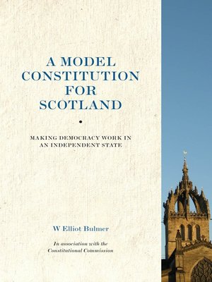 cover image of A Model Constitution for Scotland